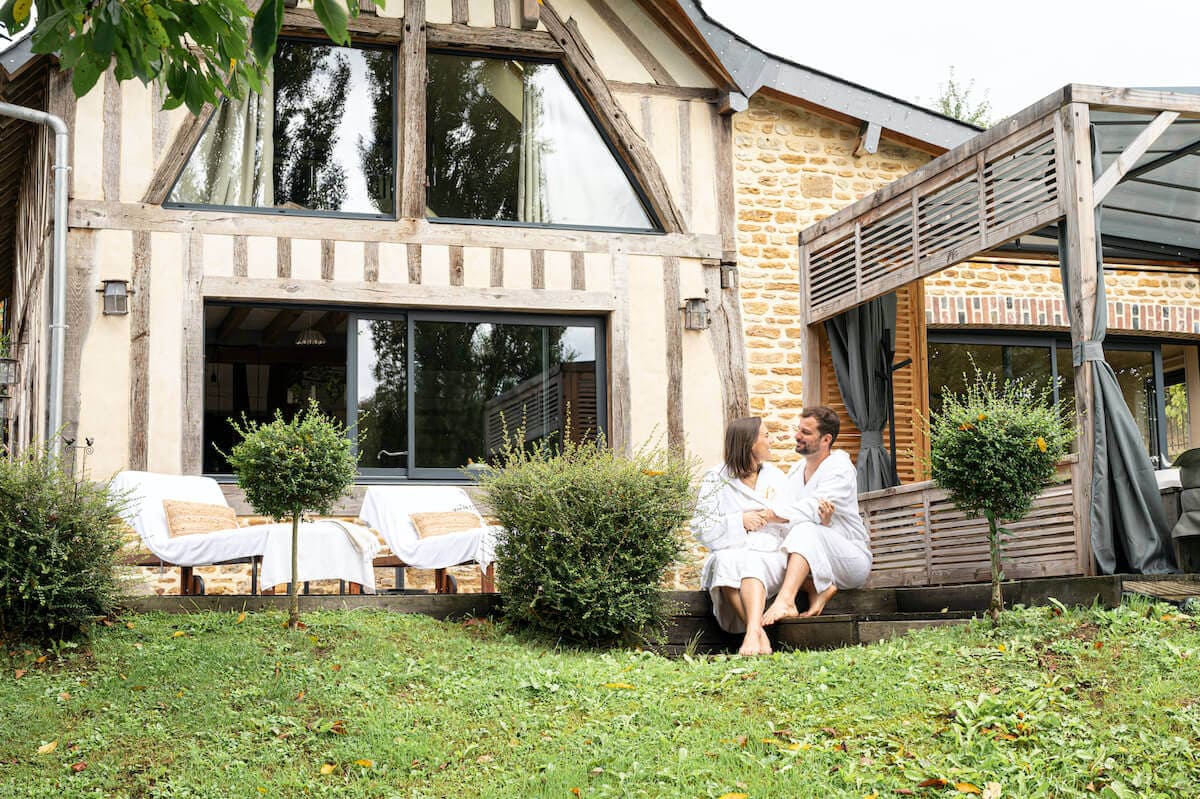 Gite Insolite Orne 61 Week-end Spa Normandie avec massage en amoureux